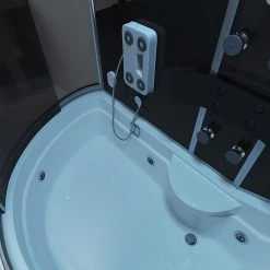 Home Deluxe All In 4in1 Duschkabine, Schwarz, Anschlag Links -KALDEWEI-Shop 1649247001 prod 005