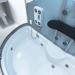 Home Deluxe All In 4in1 Duschkabine, Weiß, Anschlag Links -KALDEWEI-Shop 1649248001 prod 005