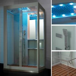 Home Deluxe White Luxory XL Dampfduschkabine -KALDEWEI-Shop 1649253001 prod 002