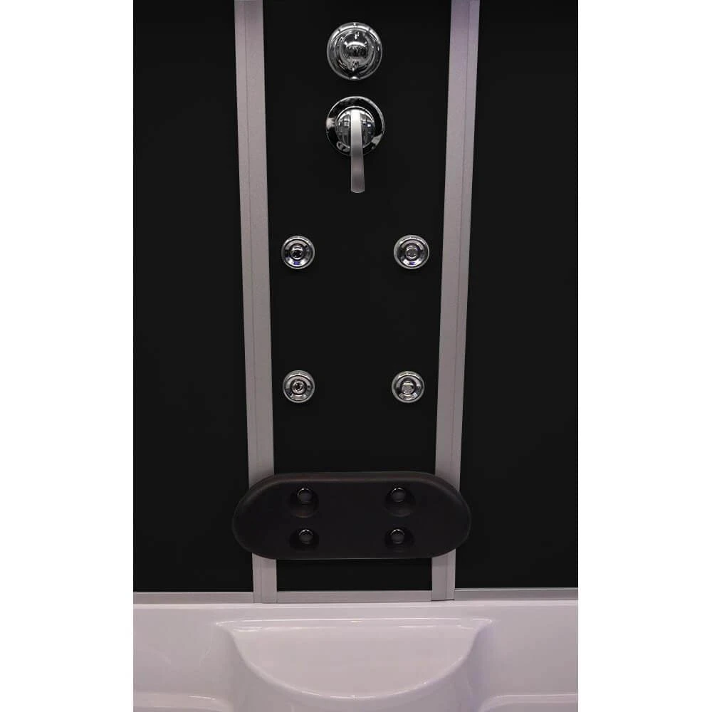 Home Deluxe Diamond BIG Dampfduschkabine, Schwarz 7 Home Deluxe Diamond BIG Dampfduschkabine, Schwarz – Bild 5