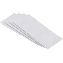 CLEANmaxx Ersatz-Wischtuch 4er-Set Weiß Für Saugroboter 2in1