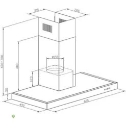 PKM Dunstabzugshaube 6004W 378m³2x40 -KALDEWEI-Shop 1964652000 prod 002