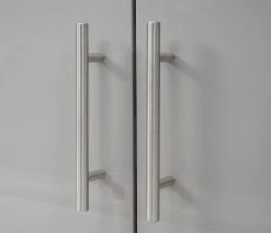 Waschbecken + Unterschrank MCW-D16, Waschbecken Waschtisch, Hochglanz 60cm ~ Grau -KALDEWEI-Shop 2025486002 prod 005