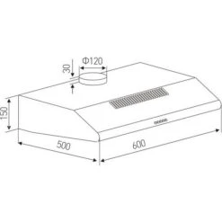 PKM UBH4060-2H Dunstaubzugshaube -KALDEWEI-Shop 2038709000 prod 002
