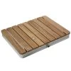 @tec Mobile Gartendusche Bodendusche Aus Massivem Teak-Holz -KALDEWEI-Shop 2061560000 prod 001