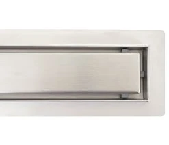 Duschrinne MCW-D94d, Bodenablauf Abflussrinne Duschablauf, Edelstahl Siphon 50-120cm ~ 100cm -KALDEWEI-Shop 2122970001 prod 003