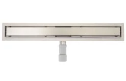 Duschrinne MCW-D94d, Bodenablauf Abflussrinne Duschablauf, Edelstahl Siphon 50-120cm ~ 100cm -KALDEWEI-Shop 2122970001 prod 004