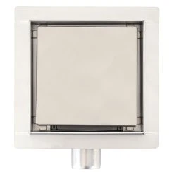 Duschablauf MCW-D95a, Bodenablauf Abflussrinne Bad, Edelstahl Siphon ~ 20x20cm -KALDEWEI-Shop 2122974002 prod 002