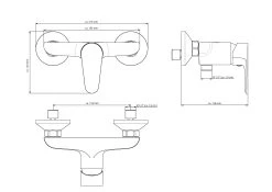 Eisl Duscharmatur Claudio, Chrom -KALDEWEI-Shop 2137012000 prod 006