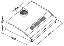 Respekta Unterbau-haube, 60 Cm CH 1259 IXCN Edelstahl 5 Respekta Unterbau-haube, 60 Cm CH 1259 IXCN Edelstahl -KALDEWEI-Shop 2208358000 prod 002