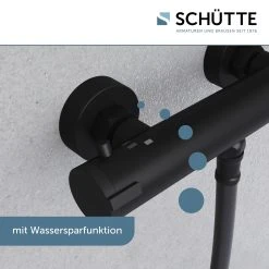 Schütte SCHÜTTE Duscharmatur LONDON Mit Thermostat, Schwarz Matt -KALDEWEI-Shop 2210360001 prod 003