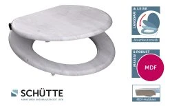 Schütte SCHÜTTE WC-Sitz LIGHT WOOD Mit MDF Holzkern Und Absenkautomatik -KALDEWEI-Shop 2210379000 prod 005