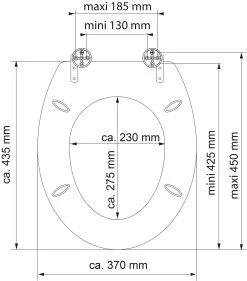 Schütte SCHÜTTE WC-Sitz OASIS High Gloss Mit MDF Holzkern Und Absenkautomatik -KALDEWEI-Shop 2210380003 prod 006