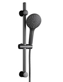 Schütte SCHÜTTE Duschset RAVEN,Duschsystem Ohne Armatur, Schwarz Matt