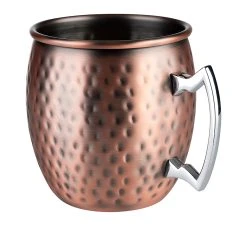 Assheuer APS 2er Set Becher -MOSCOW MULE - Edelstahl, Antik-Kupfer-Look