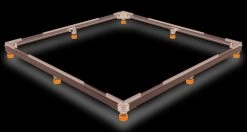 Kaldewei Duschwannen-Fuß- Rahmen FR5300 Max.120x120 Cm