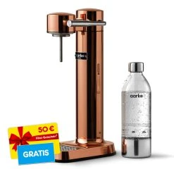 Aarke Wassersprudler Carbonator 3 Kupfer + Filial-Gutschein 50 €