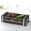 MAXXMEE Multi-Raclette-Grill 3in1 1200W Edelstahl/schwarz Mit Drehfunktion -KALDEWEI-Shop 2240874000 prod 001