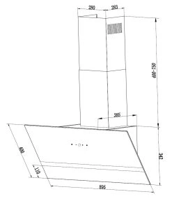 PKM Dunstabzugshaube S21-90 AWTY -KALDEWEI-Shop 2342990000 prod 002