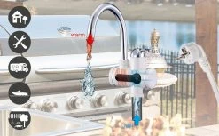 Mauk Digitaler Wasserhahn Mit Integriertem Durchlauferhitzer Und Temperaturanzeige -KALDEWEI-Shop 2349074000 prod 004