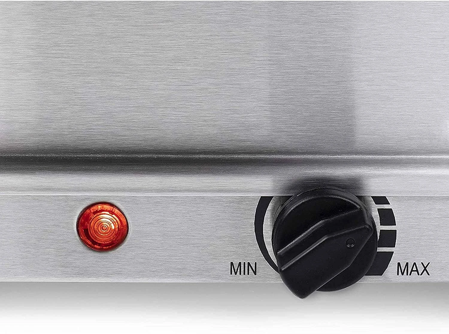 BEPER P101TEM001 Buffetwärmer Aus Stahl/Kunststoff Grau Metallic Essenswärmer Warmhalter 6 BEPER P101TEM001 Buffetwärmer Aus Stahl/Kunststoff Grau Metallic Essenswärmer Warmhalter – Bild 4