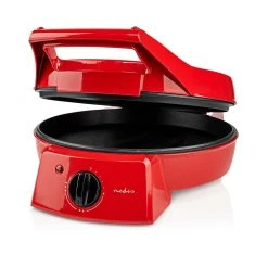 Nedis Pizzaofen Und Grill, 30 Cm, Einstellbare Temperaturregelung, 1800 W, Rot -KALDEWEI-Shop 2356128000 prod 005