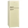 Telefunken KTFK212EC2 Kühl-Gefrier-Kombination Retro, Creme