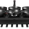 Tefal Wokparty Duo PY582813 Tischgrill 1000 W Schwarz Edelstahl -KALDEWEI-Shop 2432701000 prod 001