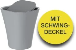 Eisl Kosmetikeimer Bad 8,5 Liter Mit Schwingdeckel Grau -KALDEWEI-Shop 2475705000 prod 003