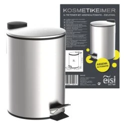 Eisl Kosmetikeimer Bad 3 Liter Mit Absenkautomatik Chrom Matt