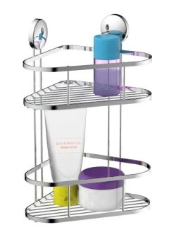 Eisl Duschregal Ohne Bohren 2 Etagen Chrom -KALDEWEI-Shop 2475711000 prod 003