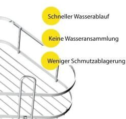 Eisl Duschregal Ohne Bohren 2 Etagen Chrom -KALDEWEI-Shop 2475711000 prod 004