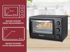 Beper 90.884 Elektrischer Backofen Mit 30 Liter Fassungsvermögen Und 1300 Watt Leistung -KALDEWEI-Shop 2495674000 prod 003