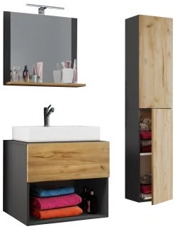 VCM 4-tlg. Waschplatz Waschtisch Badmöbel Set Waschbecken Lendas II -KALDEWEI-Shop 8600043100 917702 prod 002