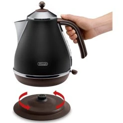 De'Longhi DeLonghi Wasserkocher Wasserkocher KBOV 2001.BK Icona Vintage -KALDEWEI-Shop 8600269300 1146971 prod 005