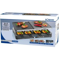 Bomann Raclette Raclette RG 2279 CB -KALDEWEI-Shop 8600269300 1460495 prod 006