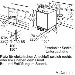 Bosch Kühlschrank KUL15AFF0 Serie | 6 -KALDEWEI-Shop 8600269300 1668791 prod 002