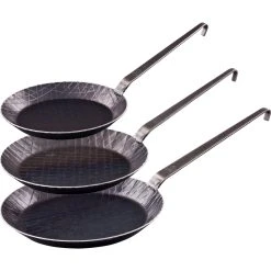 Gräwe GRÄWE Hakenstiel Pfannenset IRON03