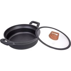 Gräwe GRÄWE Servierpfanne Aluguss Ø 28 Cm Alu-Line -KALDEWEI-Shop 8600290600 920028SPF prod 002