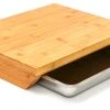 Dunedesign Bambus Schneidebrett - 49x37x8 Cm Mit Edelstahl Auffangschale - Holz Brett Natur -KALDEWEI-Shop 8600295800 11638 prod 001