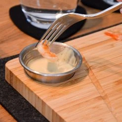 Dunedesign 2 Personen Raclette Teller Set - 30x25 Raclette Brettchen Pfännchen Untersetzer -KALDEWEI-Shop 8600295800 12286 prod 004