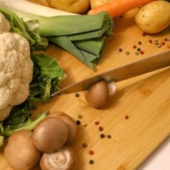 Dunedesign 2cm Dickes XL Schneidebrett 50x35cm Bambus Holz Schneidbrett Holzbrett Küche -KALDEWEI-Shop 8600295800 4270 prod 006