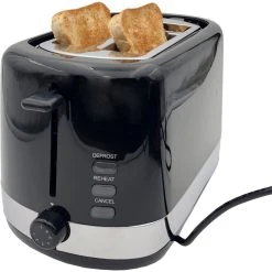 ELTA Int. Wholesale GmbH Elta Cool Touch 2-Scheiben Toaster Brötchenaufsatz Toast Toastautomat Schwarz -KALDEWEI-Shop 8600296500 29769 prod 003