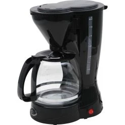 Deski Kaffeemaschine 12 Tassen Filterkaffeemaschine Glas Kanne Kaffee Maschine 800W