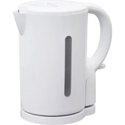 Deski Wasserkocher Teekocher 1,7 Liter Kabellos Wasser Kocher Weiss Abschaltautomatik