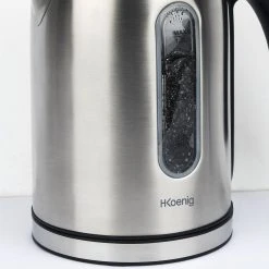 HKoenig BO17 Edelstahl Wasserkocher, 1,7 L, 2200 W -KALDEWEI-Shop 8600298500 27268 prod 005