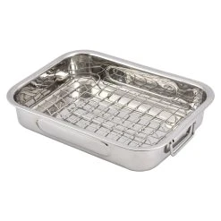 SSW Berlin SSW Vierkantbräter, Edelstahl, 35 X 25 Cm