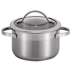 SSW Berlin SSW Pulpo Kochtopf Mit Deckel, Edelstahl, Ø 16 Cm, 1,9 L