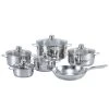 SSW Berlin SSW Peperoni Kochtopf-Set Edelstahl Seidenmatt Glasdeckel Thermo-Sandwichboden 11-teilig -KALDEWEI-Shop 8600298500 87843 prod 001
