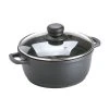 SSW Berlin SSW Crispy Induction Kochtopf Mit Deckel Aluminium Ø 20 Cm 2,5 L